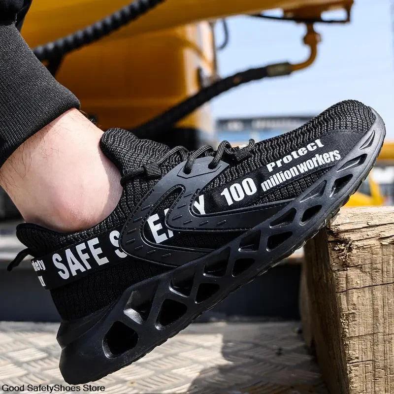 STEEL TOE LIGHTWEIGHT SAFETY SNEAKERS Aussiethrive