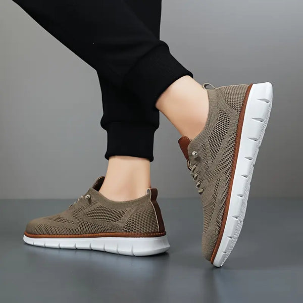 Orthopedic Men’s Lace-Up Shoes – Soft, Breathable & Ultra-Lightweight