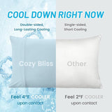 ICE COOLING PILLOWCASE - SKIN FRIENDLY & MACHINE WASHABLE PILLOW CASES