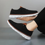 Orthopedic Men’s Lace-Up Shoes – Soft, Breathable & Ultra-Lightweight