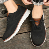 Orthopedic Men’s Lace-Up Shoes – Soft, Breathable & Ultra-Lightweight