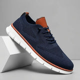 Orthopedic Men’s Lace-Up Shoes – Soft, Breathable & Ultra-Lightweight