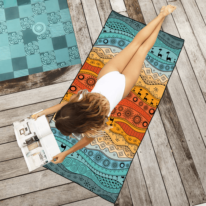 SAND-FREE BEACH TOWEL - Aussiethrive